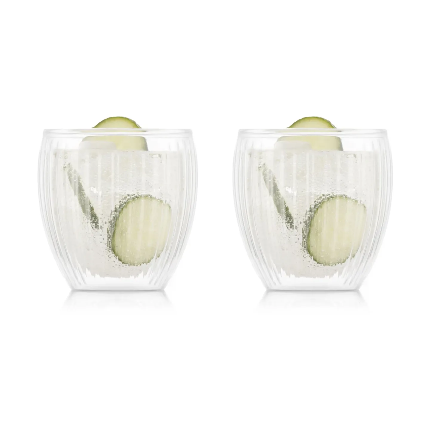 Bodum Pavina doppelwandiges Glas 20 cl 2er-Pack Klar
