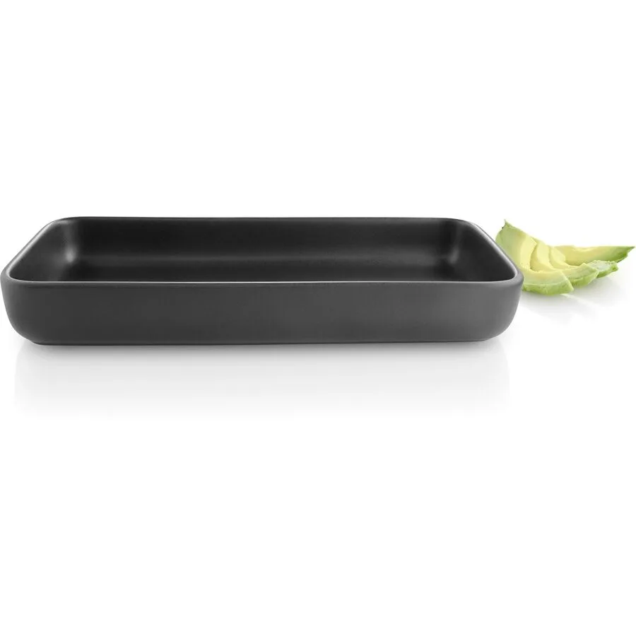 Servierplatte Eva Solo Schwarz Steingut B 24 cm