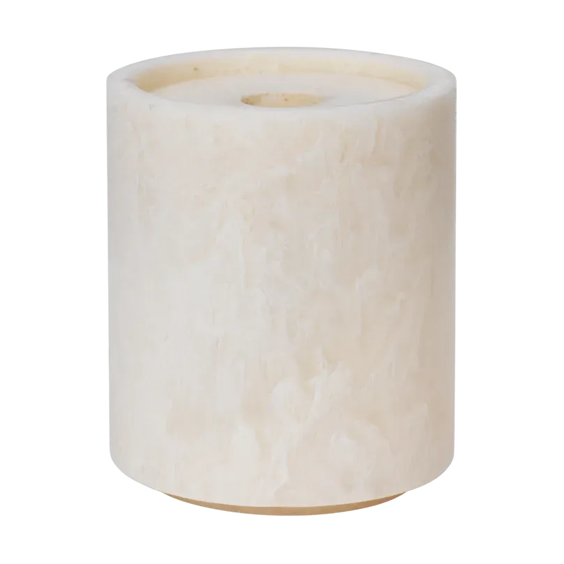 Ferm Living Mist förvaringsburk Ø8x9,4 cm Pearl
