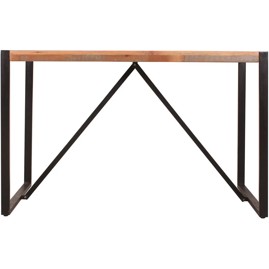 Esstisch Neyla bunt Altholz Massivholz B 120 T 70 cm