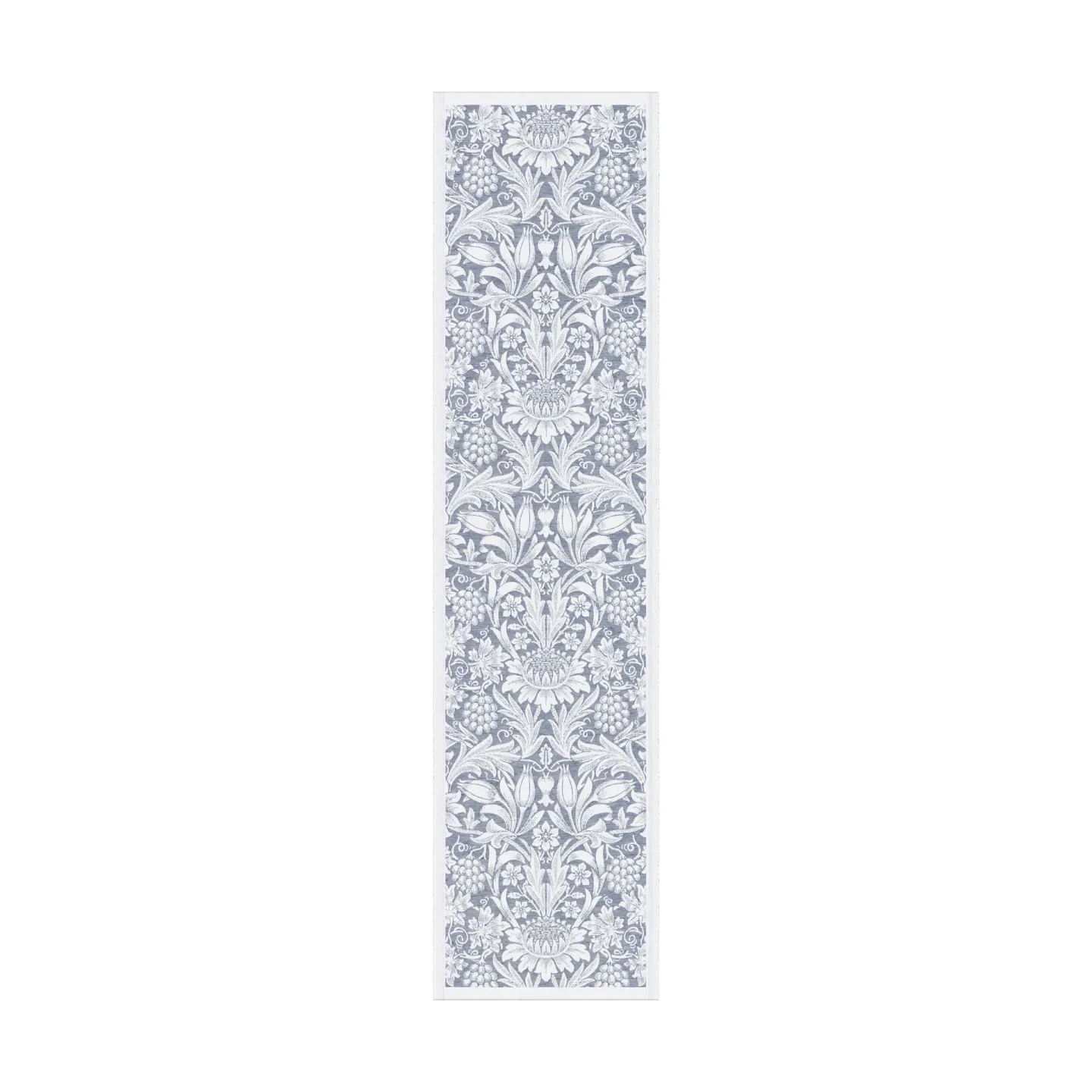 Ekelund Linneväveri Sunflower Tischdecke 35x140 cm Blau