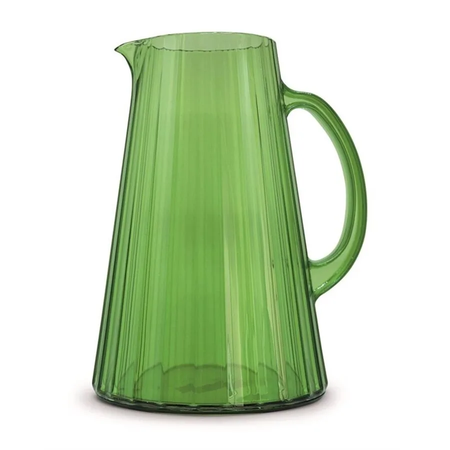 Krug Easy Life grün Acryl B 15 cm H 23.5 cm 2.5 l - Farbe: Bernstein