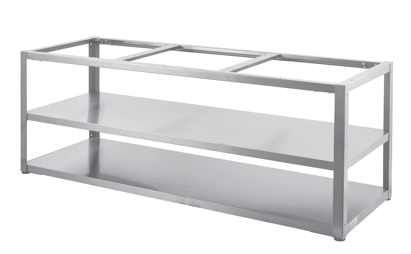 Nordic Line - Grundmodul 180 cm (3 Module) - Edelstahl