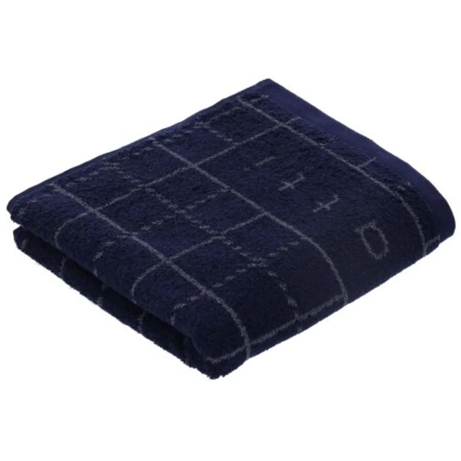 Bugatti Handtuch Perezzi Marine Blau Baumwolle