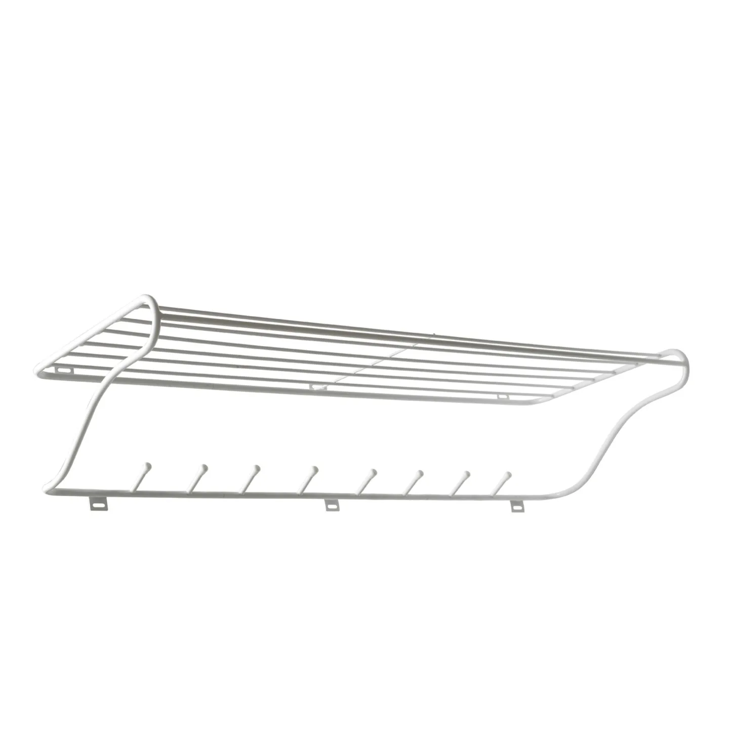 Maze Interior - Hat Rack Large, White - Hatthyllor och skohyllor - Olof Kolte - Vit - Metall