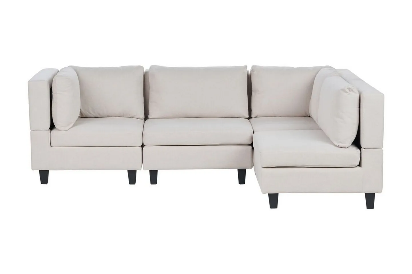 Buck Modulsoffa 4-sits - Beige/Svart