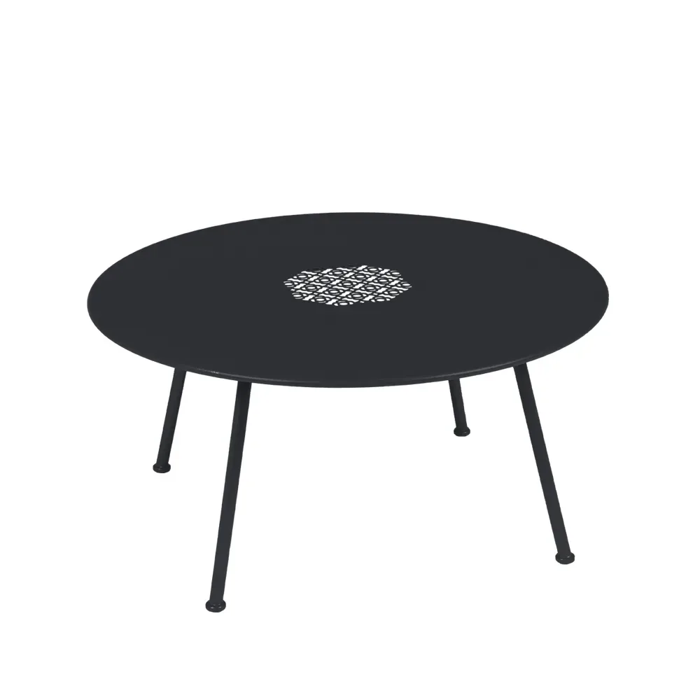 Fermob Lorette bord lågt Anthracite (grå)