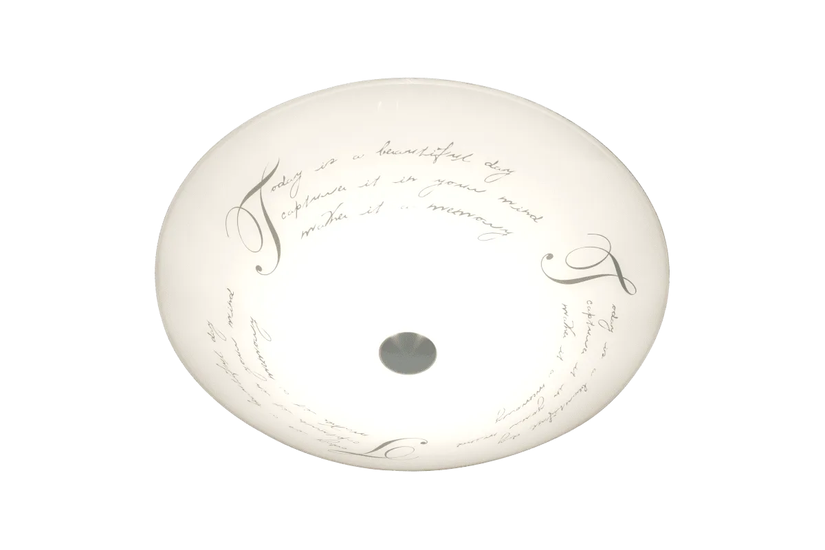 Aneta Lighting - Skrift Ø34 - Takplafond - Vit