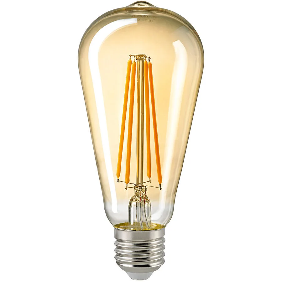 Bulbs Leuchtmittel Liun Glas E27 7 W - Farbe: GOLD - LED - LED Leuchtmittel