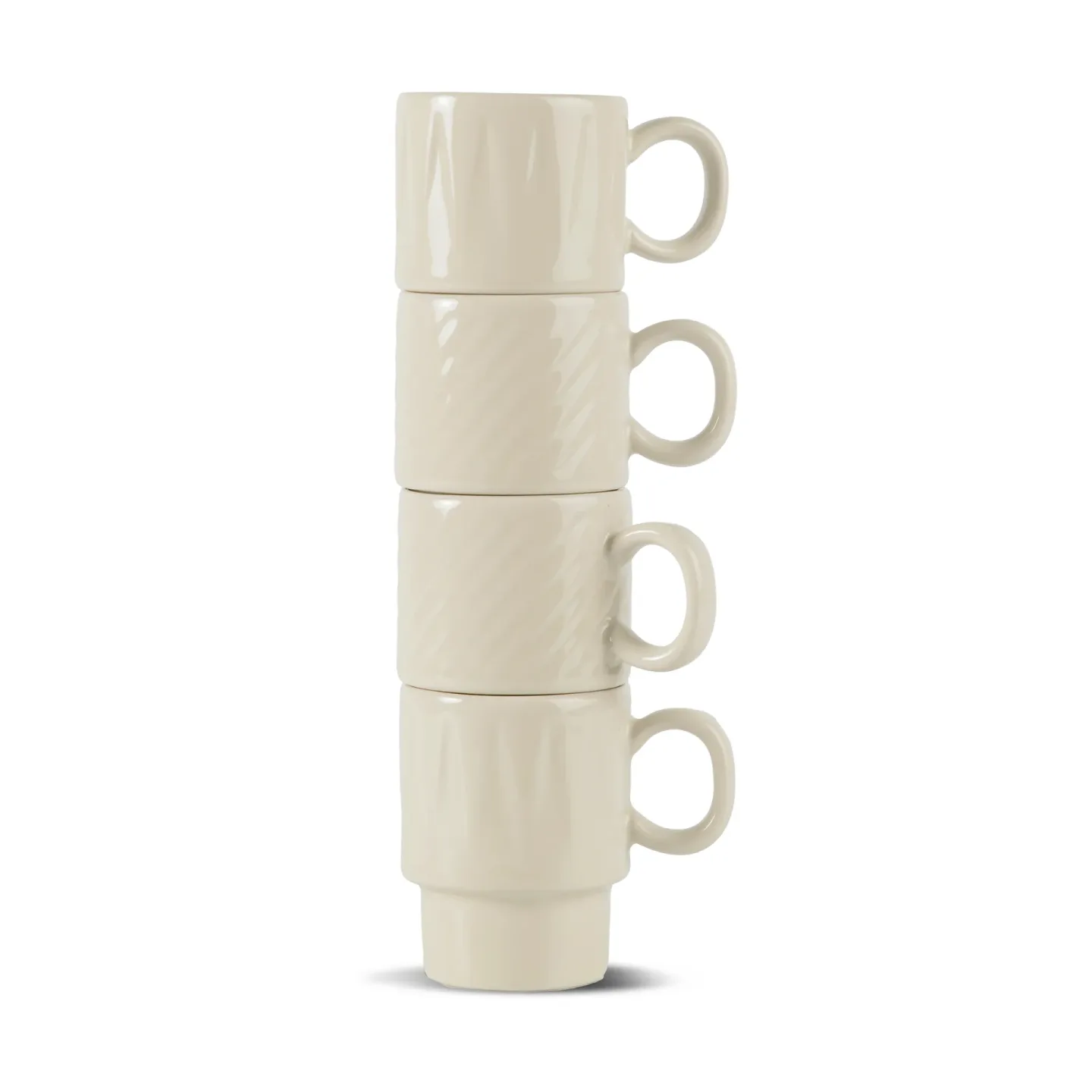 Sagaform Coffee & More Espressotasse 4er Pack Beige