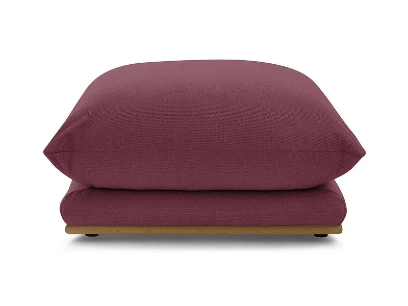 Sitzsack BOBOCHIC ERNEST 85x85x47cm stoff rot