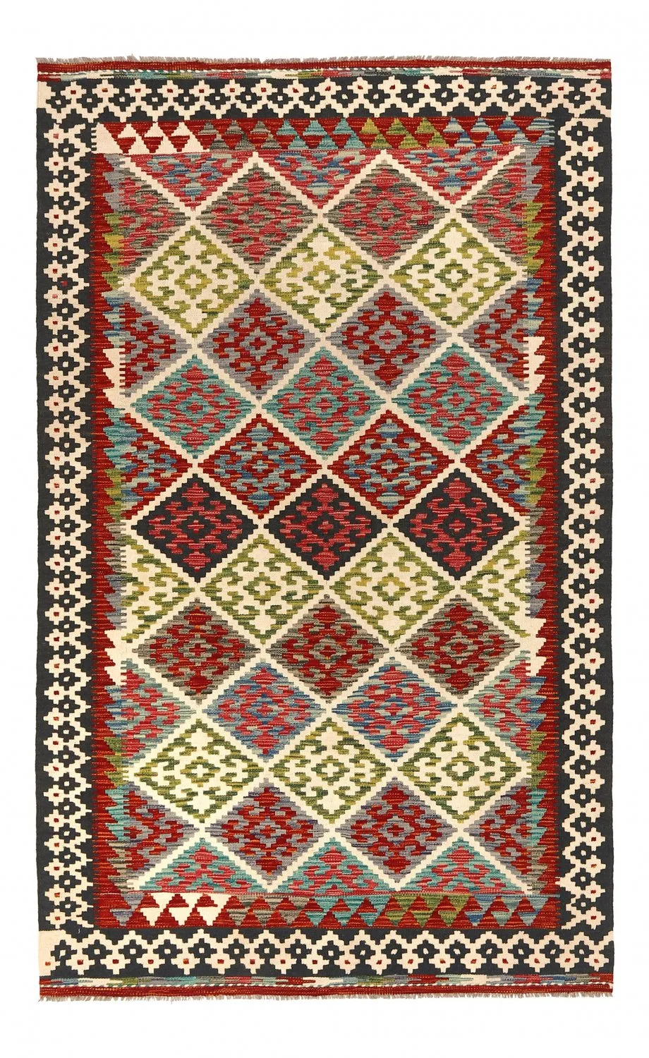 Orientalsk kelimteppe 213 x 123 cm (Størrelse: 213 x 123 cm)