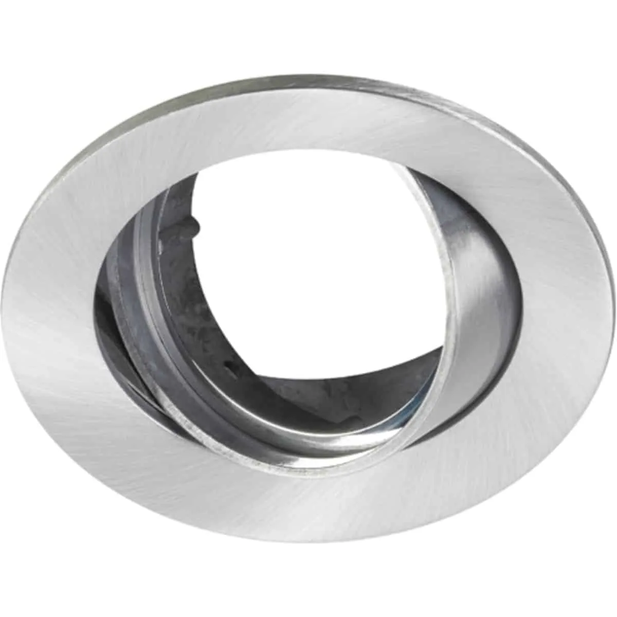 Takspot Inset Trend 75 Swing IP23 GU10 Borstad nickel