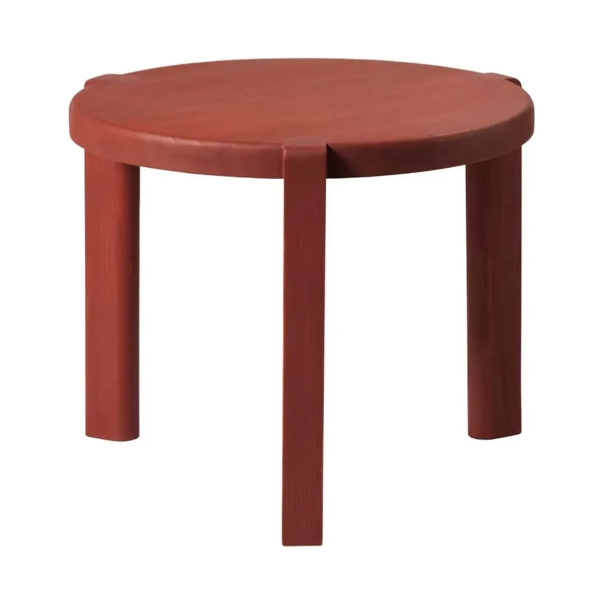 FDB Møbler D108 Ragnesminde Couchtisch Ø48 cm Carmine red