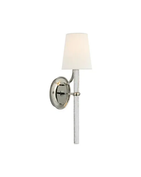 Abigail Sconce Polished Nickel
