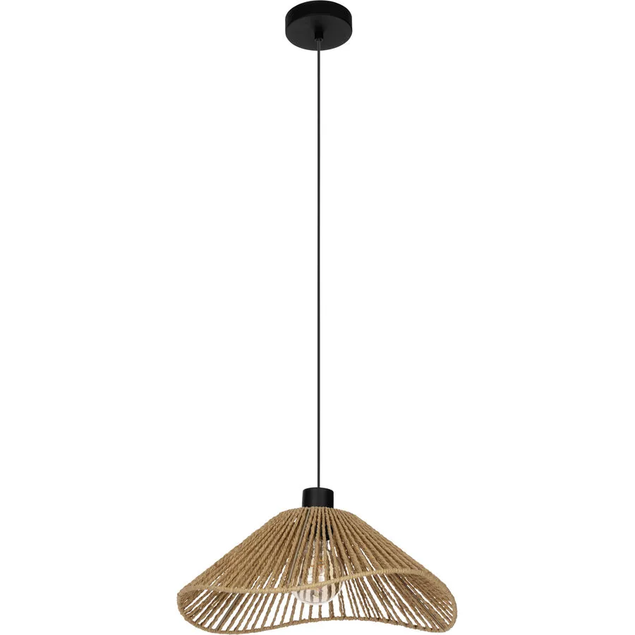 Eglo Pendellampe Lavister Schwarz Stahl 110 cm