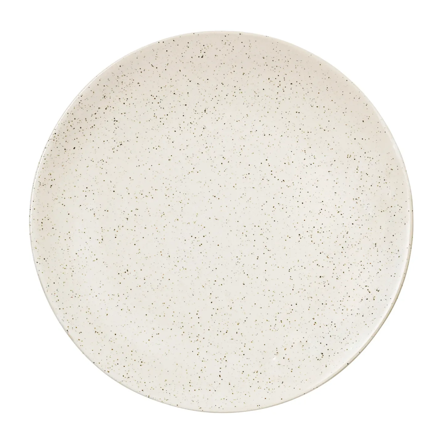 Broste Copenhagen Nordic Vanilla Teller Ø26cm Cream with grains