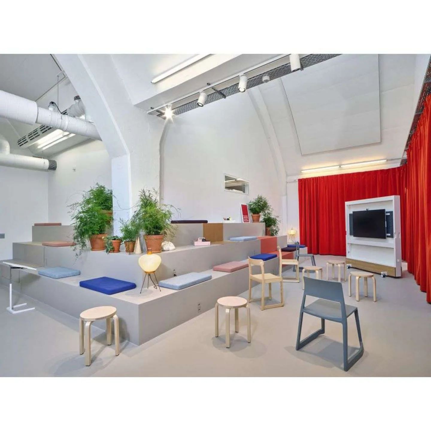 Akari 3A Bordlampe - Vitra - Stue - Papir / kartong