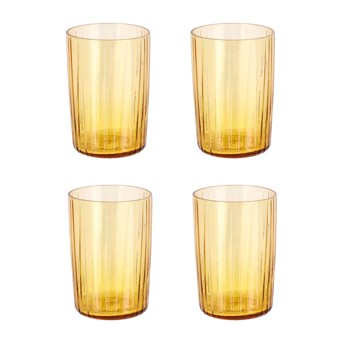 Bitz Kusintha Wasserglas 28cl 4er Pack Amber