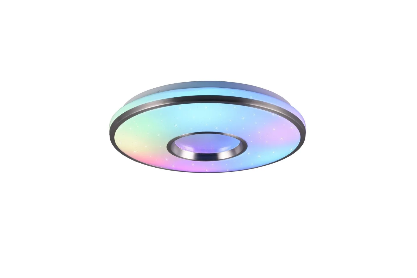 Realta LED Plafond 39 cm borstad aluminium RGBW - Borstad aluminium