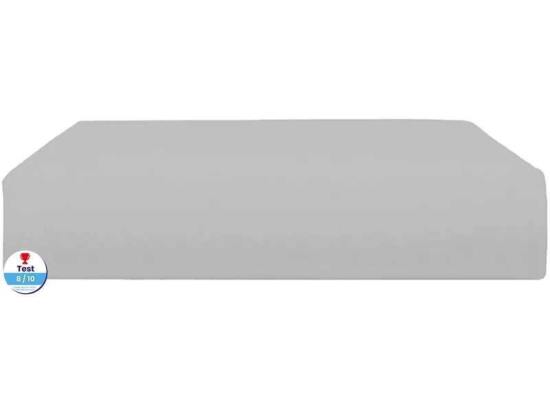 Fixleintuch DH JERSEY PEIGNE 120x200cm wolkengrau