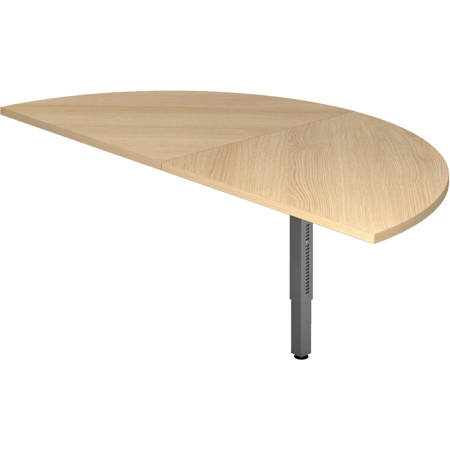 Anbautisch Office eiche Holzwerkstoff B 160 T 80 cm