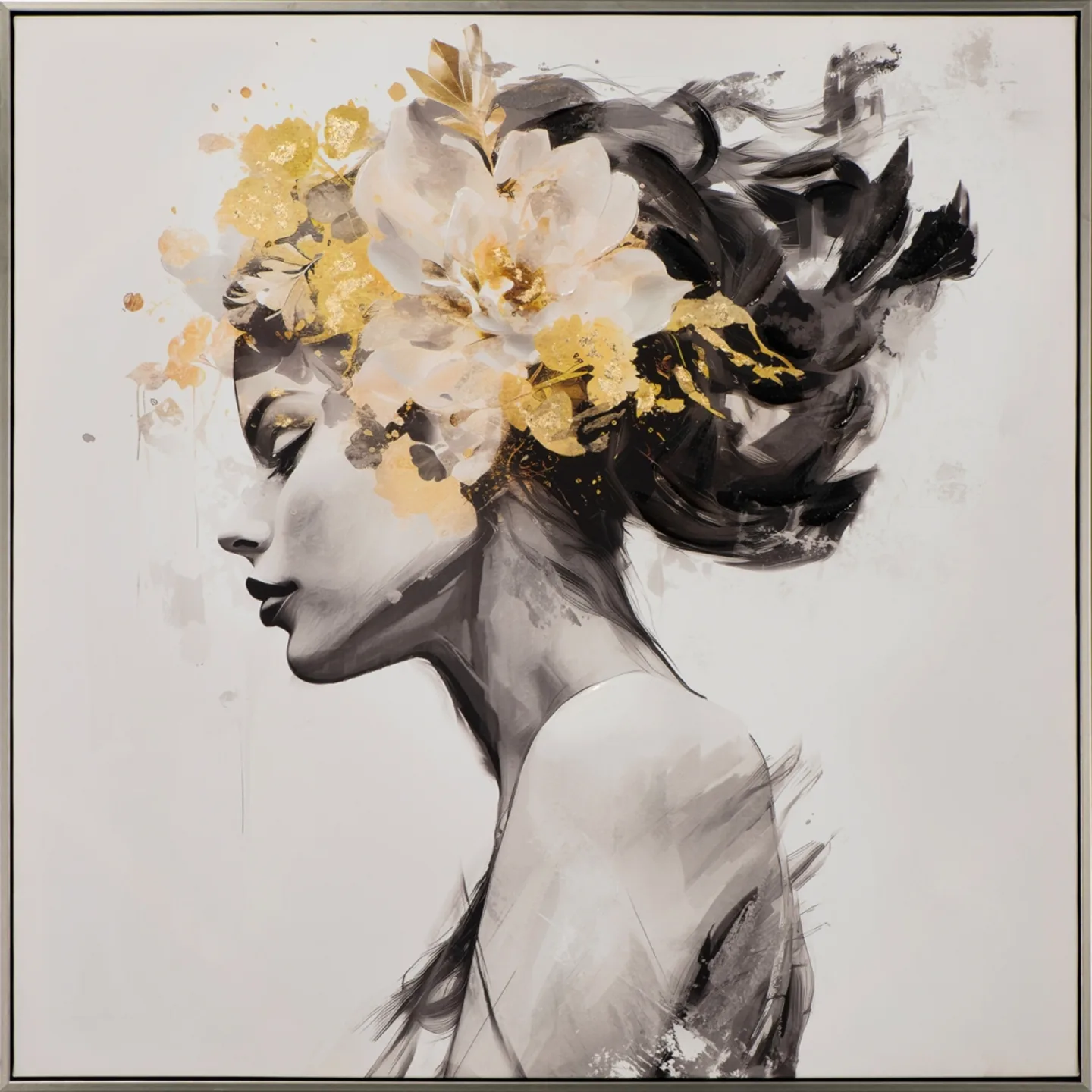 image LAND Bild Golden Flower Beauty 2 | Schubiger Möbel