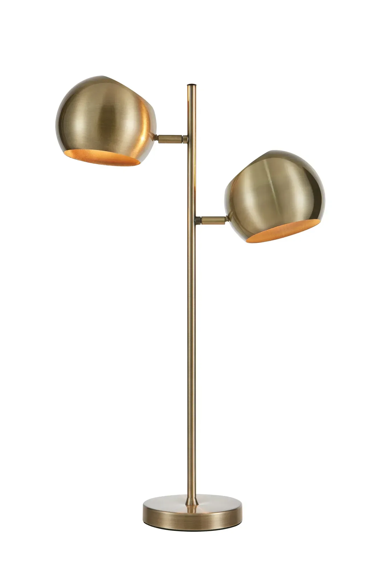 Edgar Tischlampe Antik Messing
