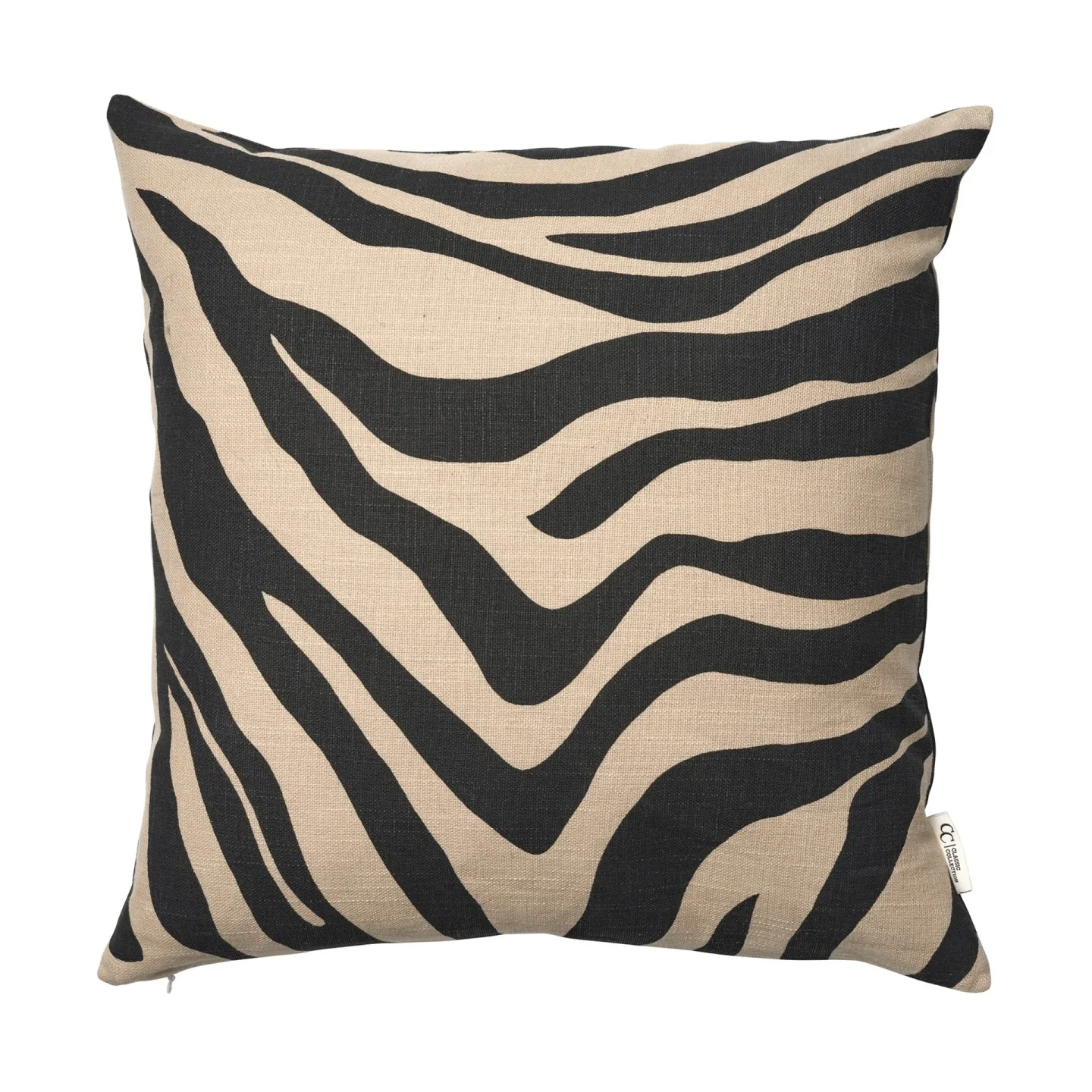 Savannah kuddfodral beige/svart