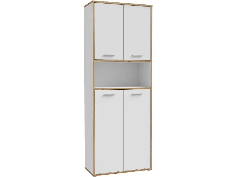 Bibliothek FLEX OFFICE 84.5x41.5x226.5cm spanplatte