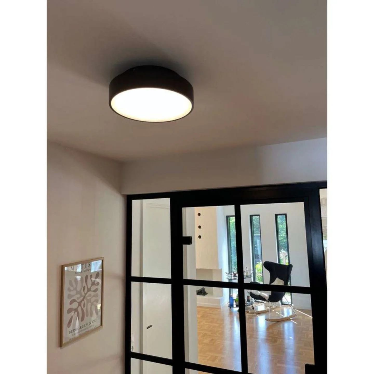 Luna C260 LED Taklampe 2700K Messing - Antidark - Stue - Metall