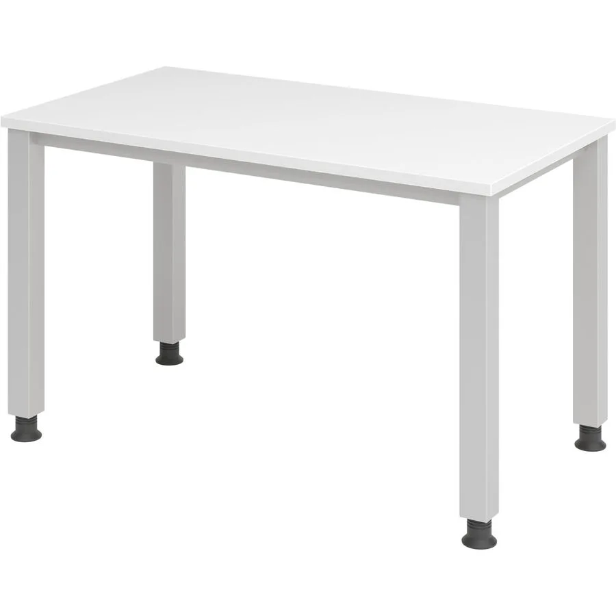Schreibtisch Office Weiss Holz 120 cm - Material: Holzwerkstoff
