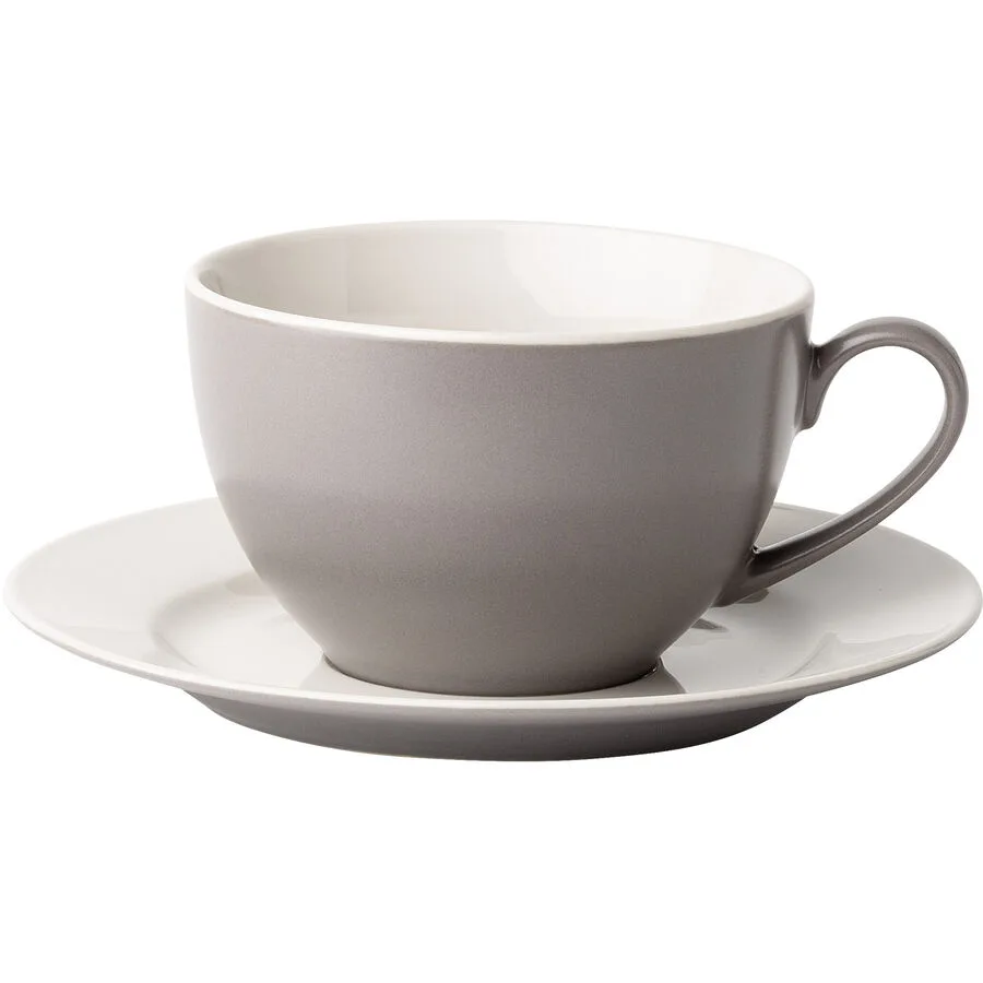 Kaffeegläser-Set Elements Taupe Steingut 8 Stk