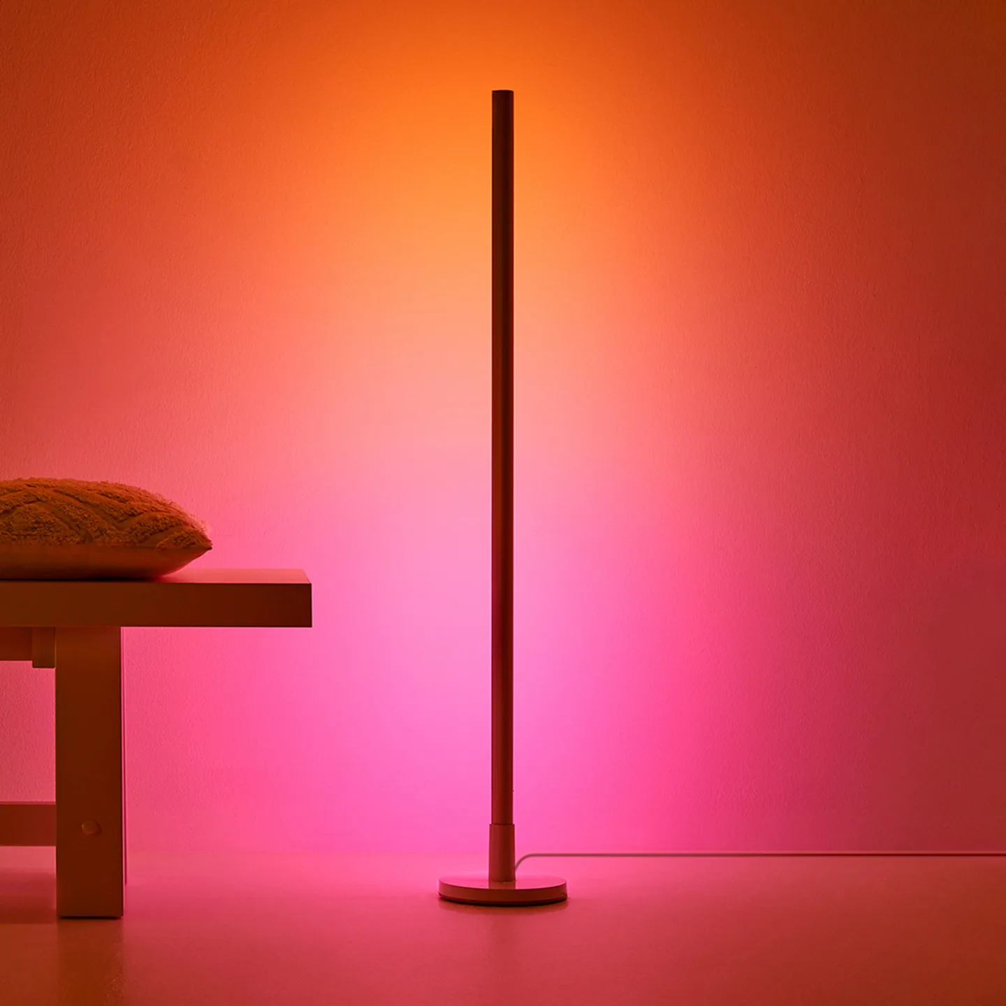 Pole gulvlampe Wi-Fi White - WiZ - Stue - Moderne - Plastik