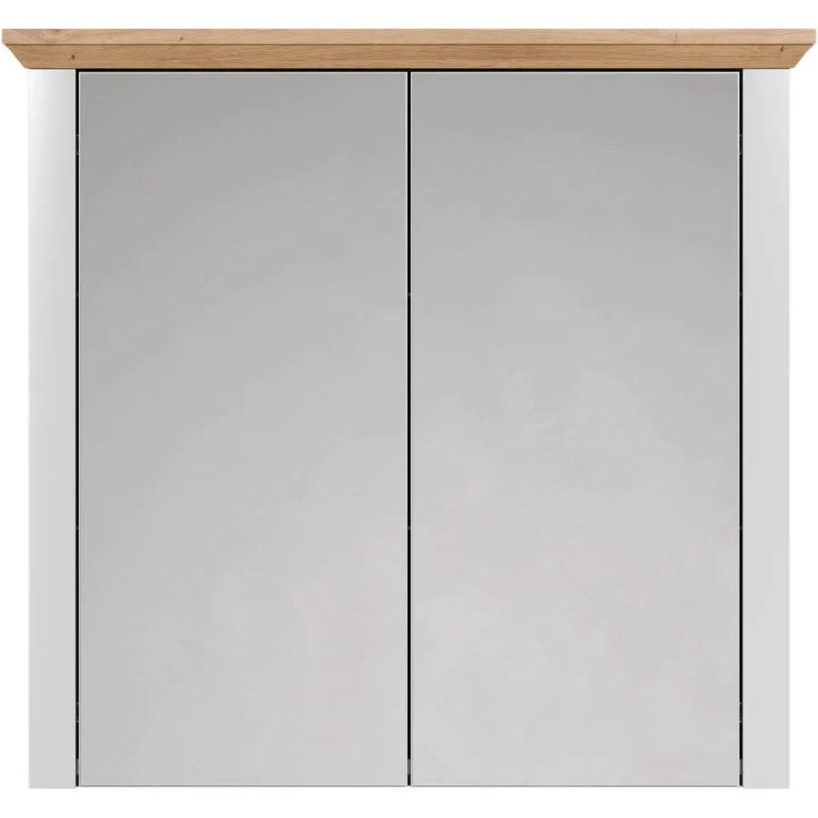 Spiegelschrank Country grau Holzwerkstoff B 78 T 24 cm