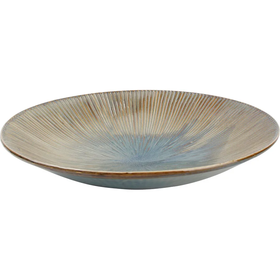 Fine2Dine Teller tief Halo braun/blau Porzellan D 30 cm 1 Stk