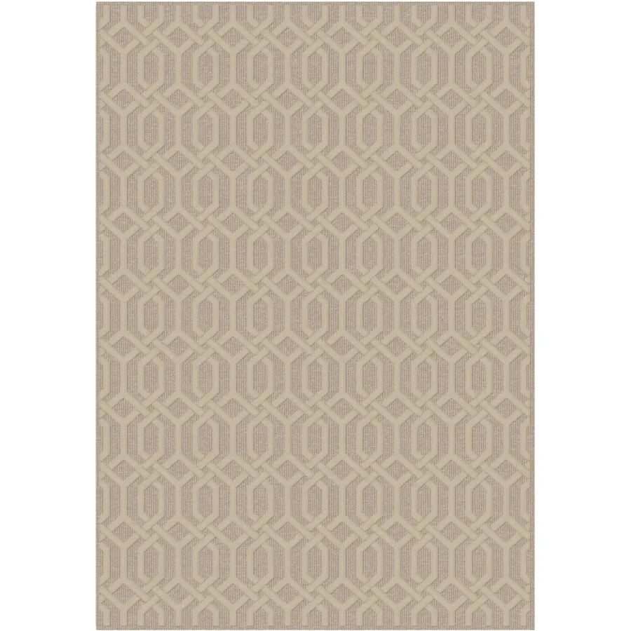 Teppich Lana Beige Anderes Muster Wolle, Polyamid 80 x 125 cm