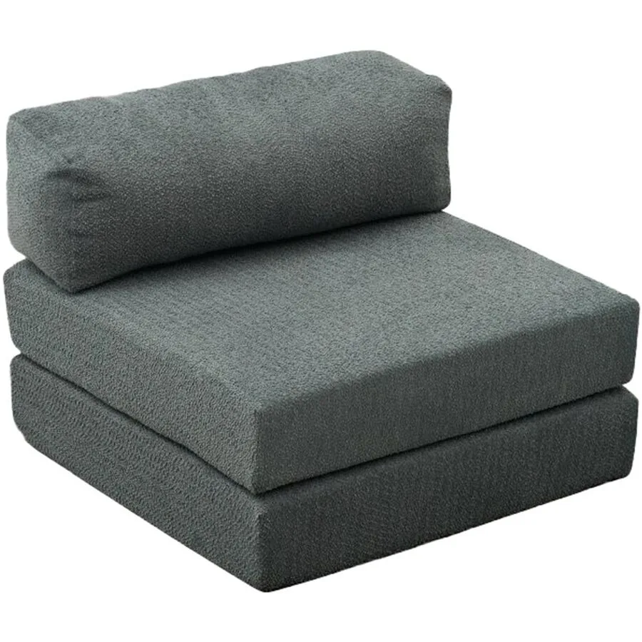 Bettsofa Foldbar Grün Fabric: 100% CHENILLE B 95 T 95 cm