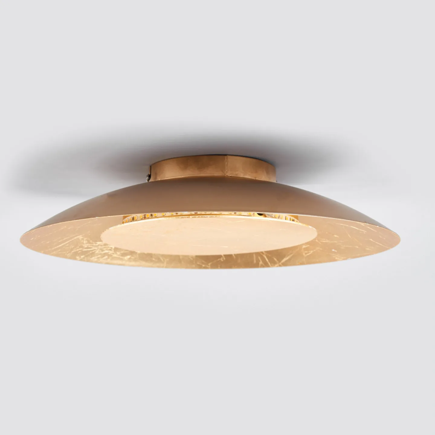 Keti Taklampe Gold - Lindby - Entré - Moderne - Metall - Rund