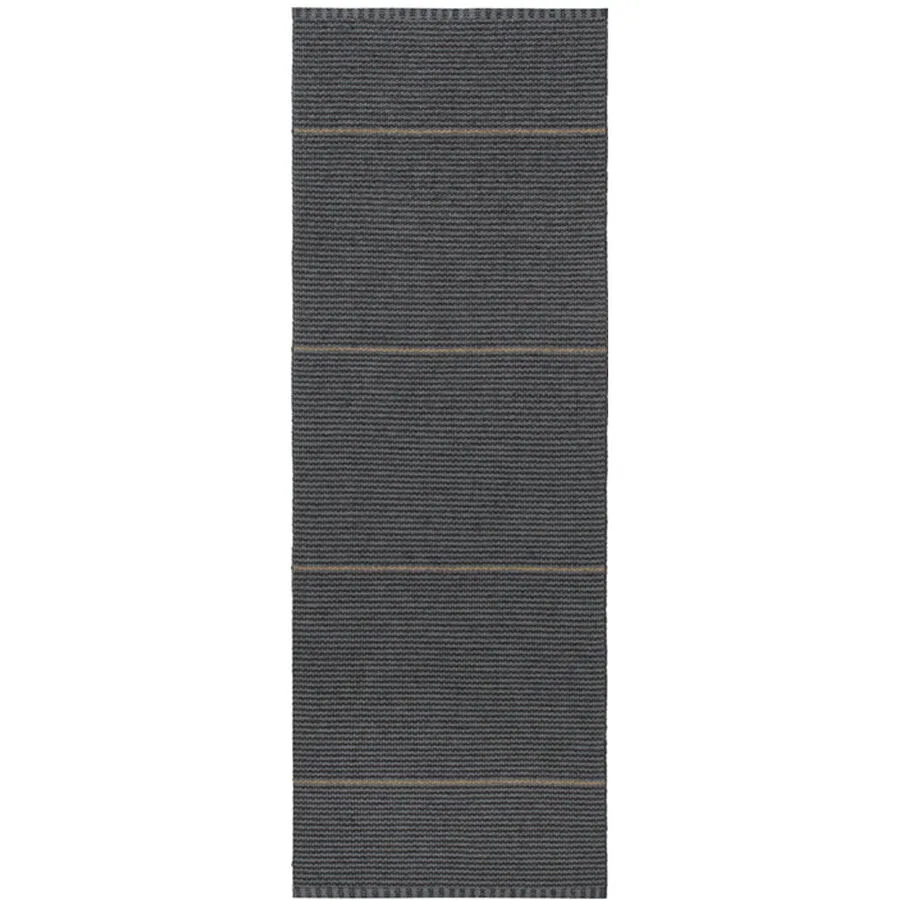HORREDSMATTAN Outdoor-Teppich Cleo Grau 70 cm 200 cm - Farbe: GRAPHITE - Material: PVC - Outdoor-Teppich