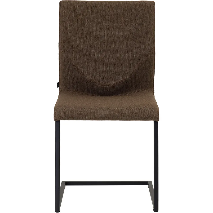 Stuhl Willisau Vinci Stoff braun