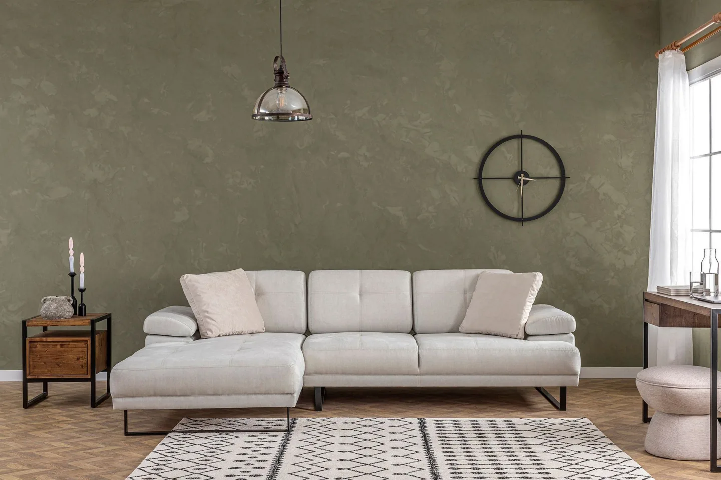 Kitimat Divansoffa 3-sits - Beige
