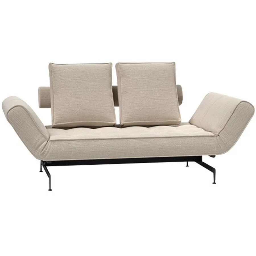 Innovation Bettsofa Ghia Sand Stoff B 210 T 80 cm