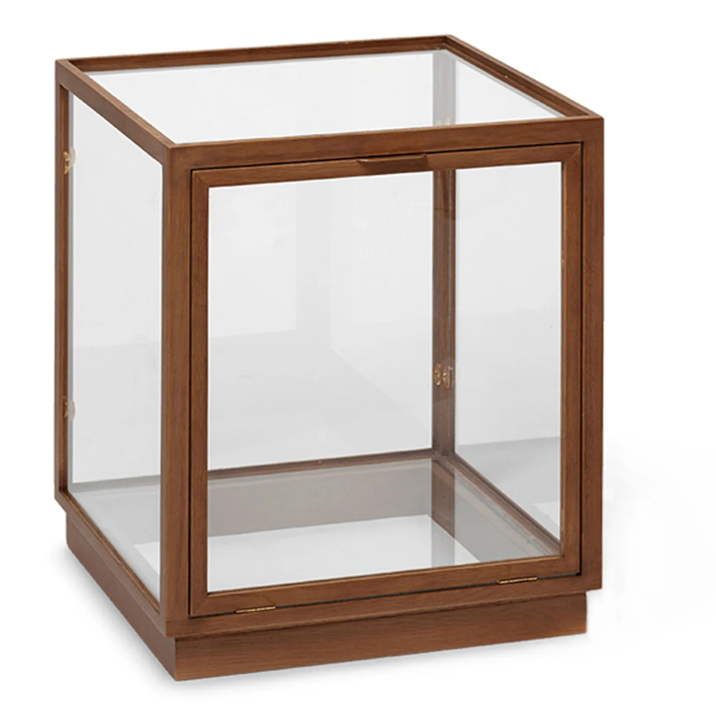 Ferm Living - Miru Glass Montre Dark Stained Oak - Korgar och lådor - Träfärgad