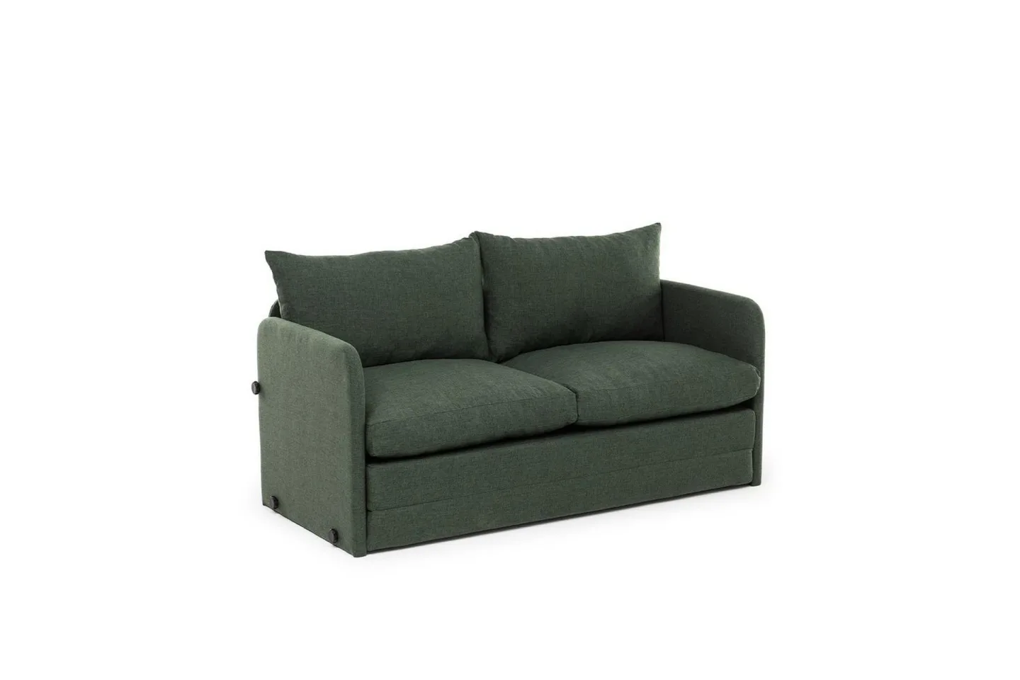 2-sits bäddsoffa Rubby (128 x 70 x 66 cm) Grön - Grön