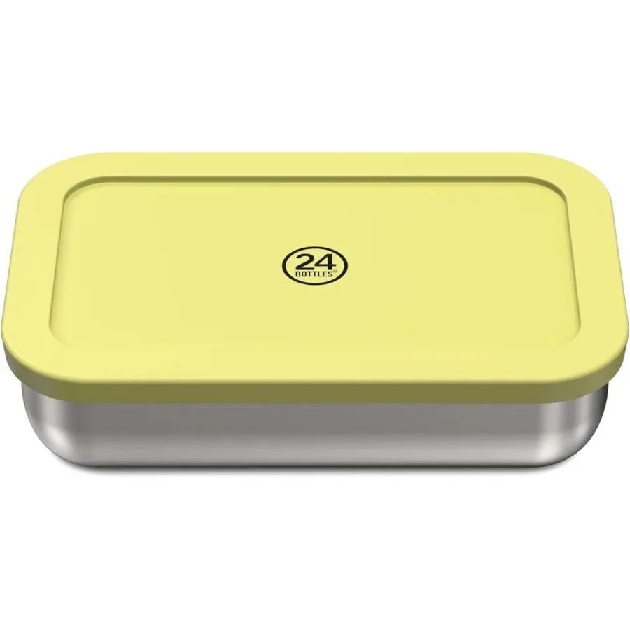 Lunchbox 24 Bottles Hellgelb T 11.8 cm