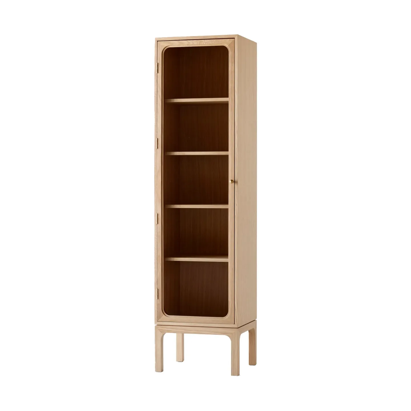 &Tradition Trace SC87 Vitrinenschrank 50x192x40cm Natural natural oak