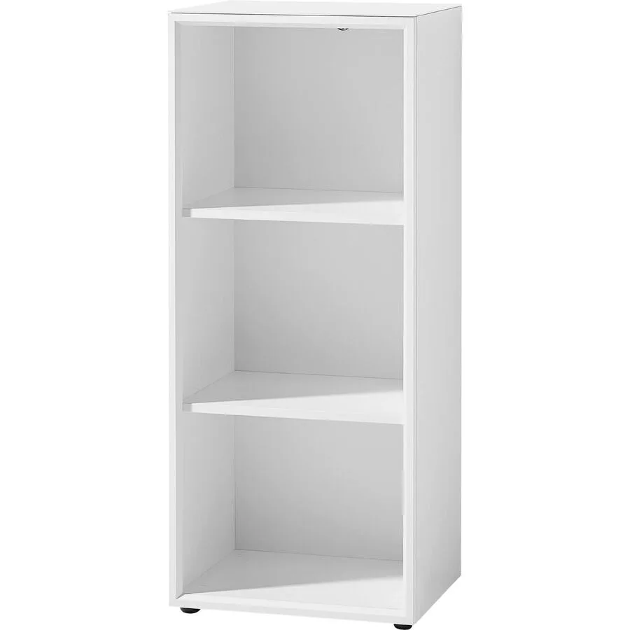 Regal Monte weiss Glas B 50 H 120 cm
