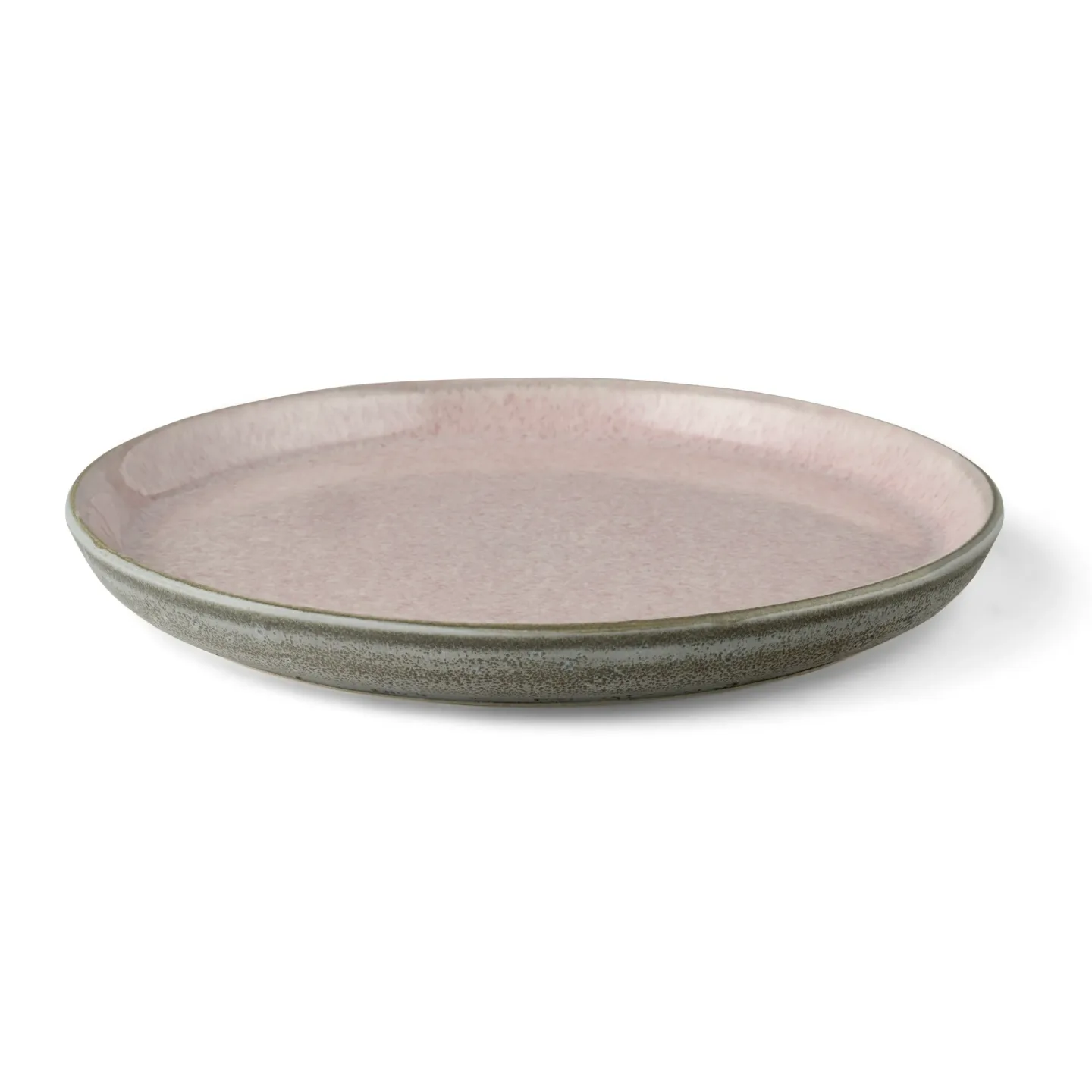 Bitz Bitz tallrik gastro Ø 21 cm Grå-rosa