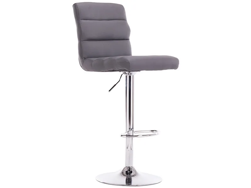 Barhocker NICOLAS synthetisches leder grau